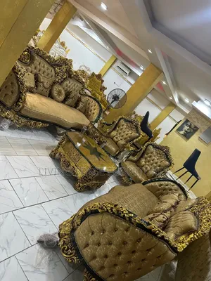Egyptian Royal Sofa Chairs by 7-10 Seaters Full Set