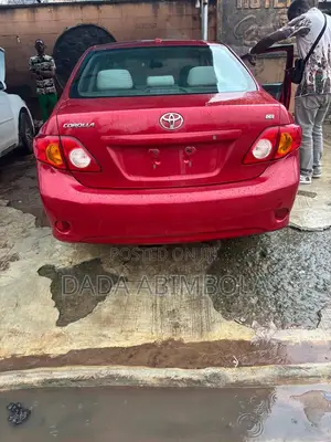 Toyota Corolla 2009 Red