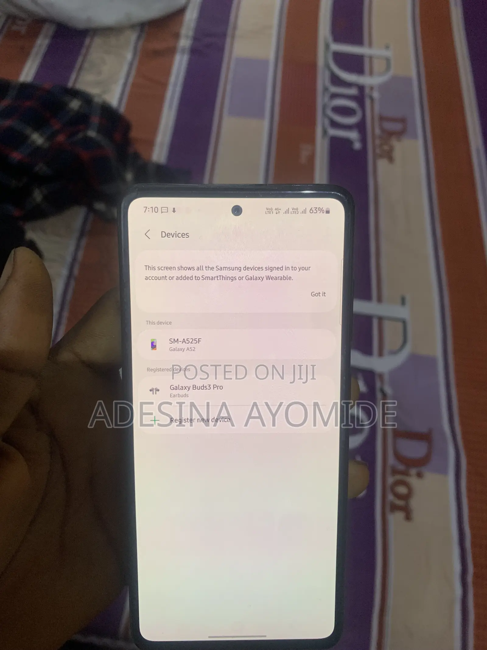 Samsung Galaxy A52 128 GB Black