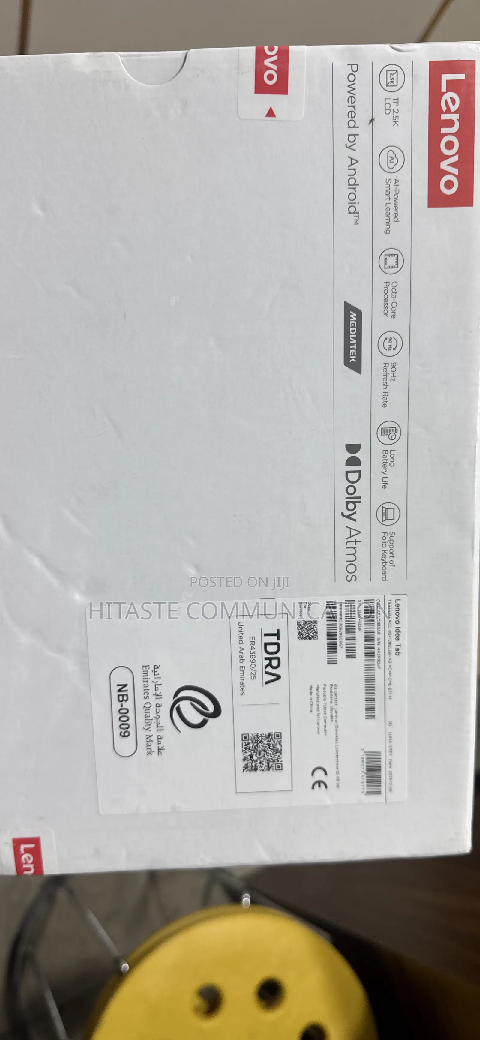 New Lenovo Idea Tab 128 GB Gray