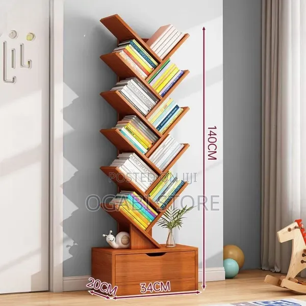 Modern Tree-Shaped Bookshelf