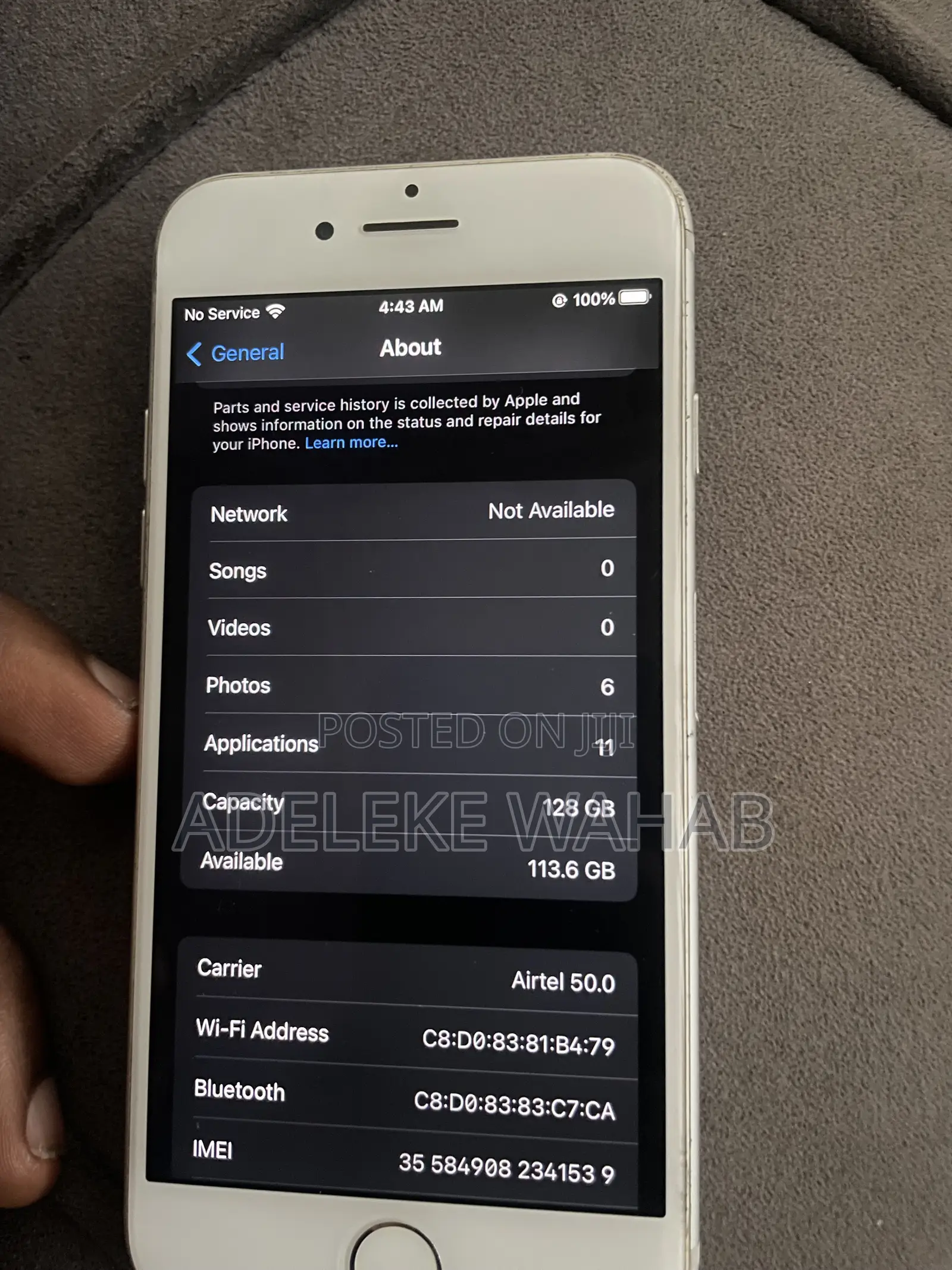Apple iPhone 7 128 GB Silver