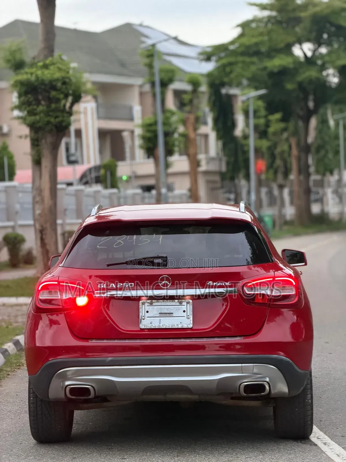 Mercedes-Benz GLA 250 2015 Red