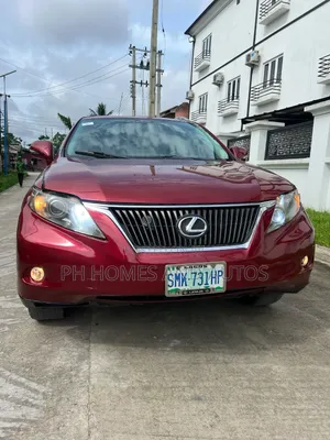 Lexus RX 2011 Red