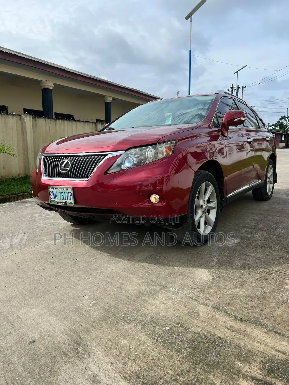 Lexus RX 2011 Red