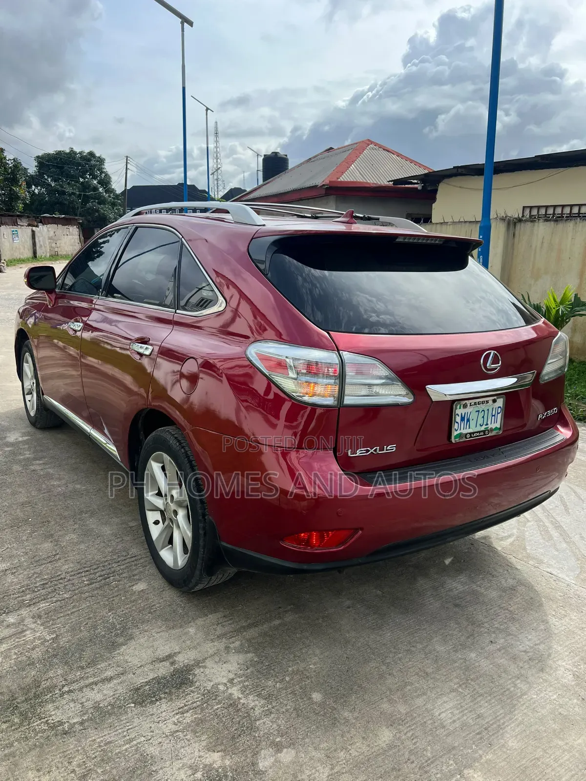 Lexus RX 2011 Red