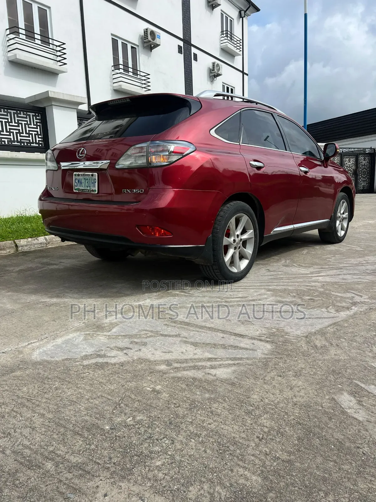 Lexus RX 2011 Red