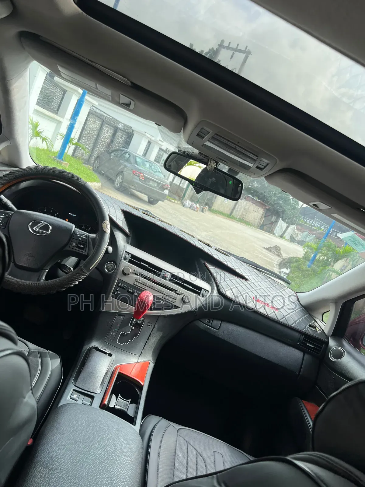 Lexus RX 2011 Red