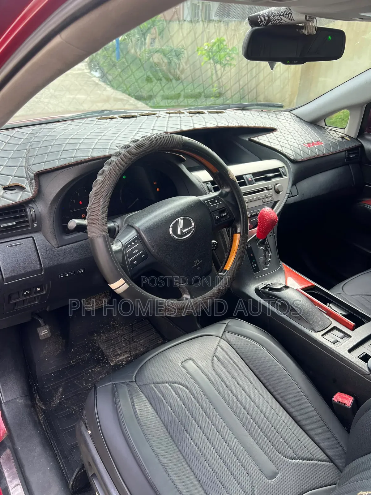 Lexus RX 2011 Red