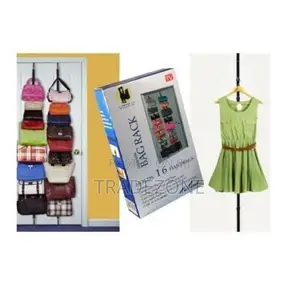 Adjustable Bag Rack(Holds 16 HandBags)