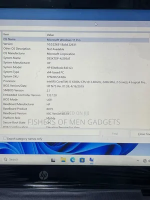 Laptop HP EliteBook 840 G3 8GB Intel Core i5 SSD 256GB