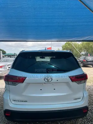 Toyota Highlander Limited 4x4 V6 (3.5L 6cyl 8A) 2018 White