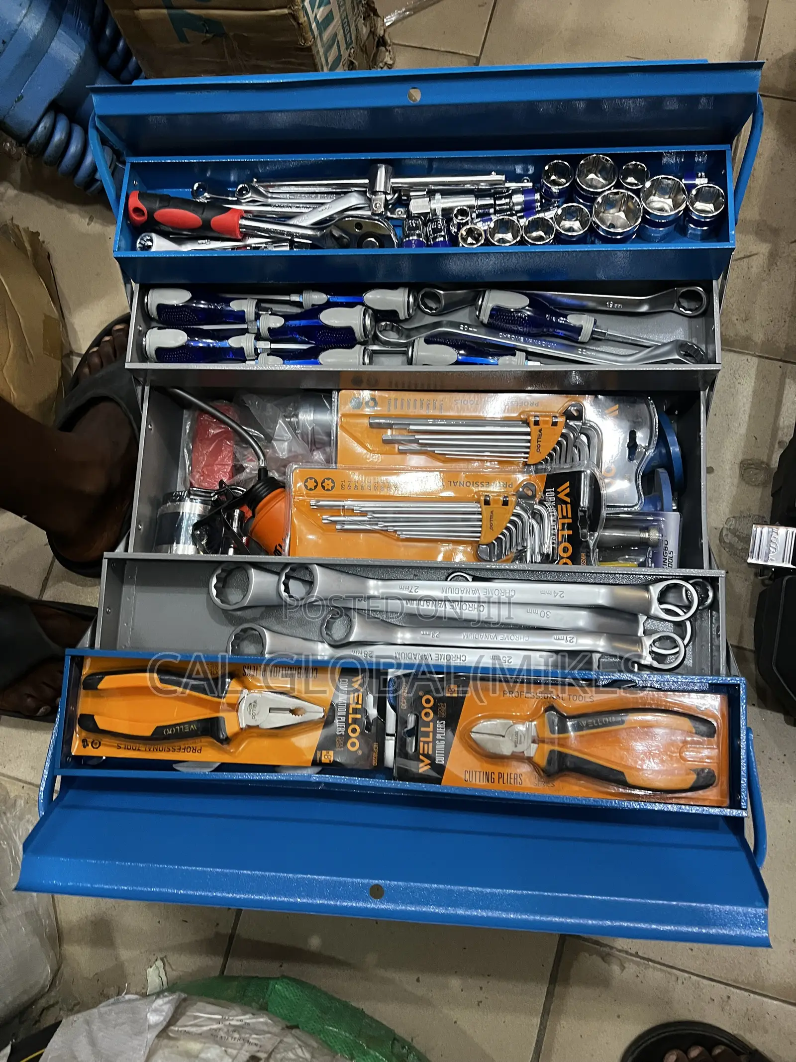 Set of Tools Box