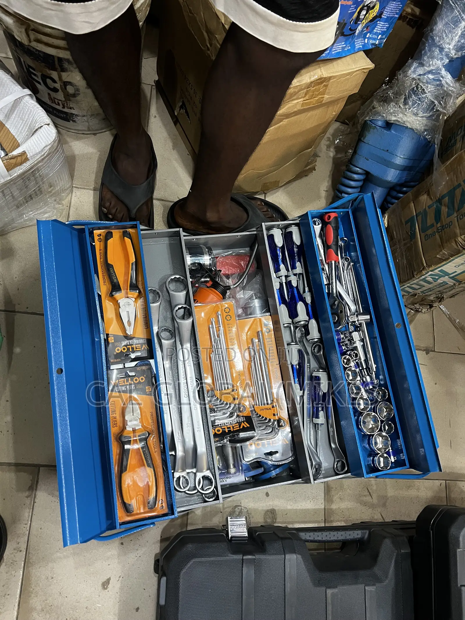 Set of Tools Box