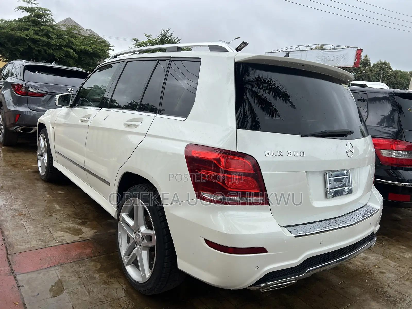 Mercedes-Benz GLK-Class 350 4MATIC 2014 White