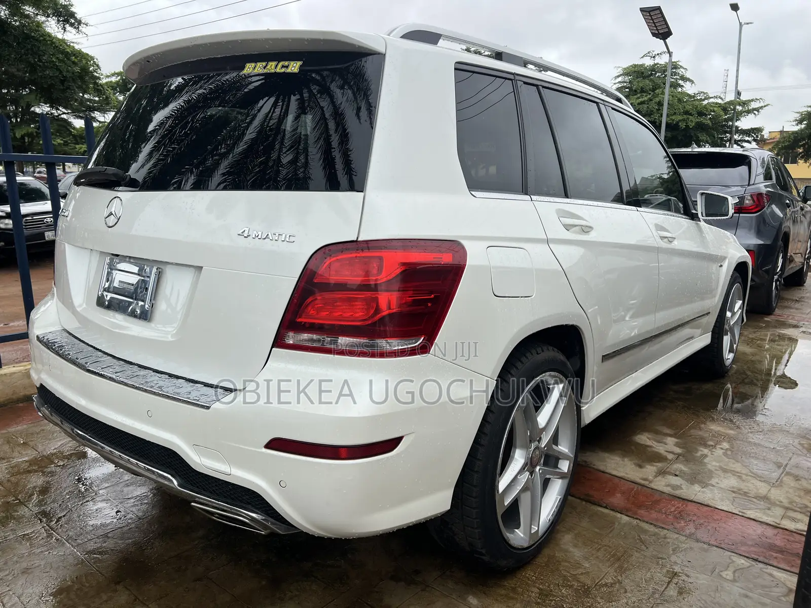 Mercedes-Benz GLK-Class 350 4MATIC 2014 White