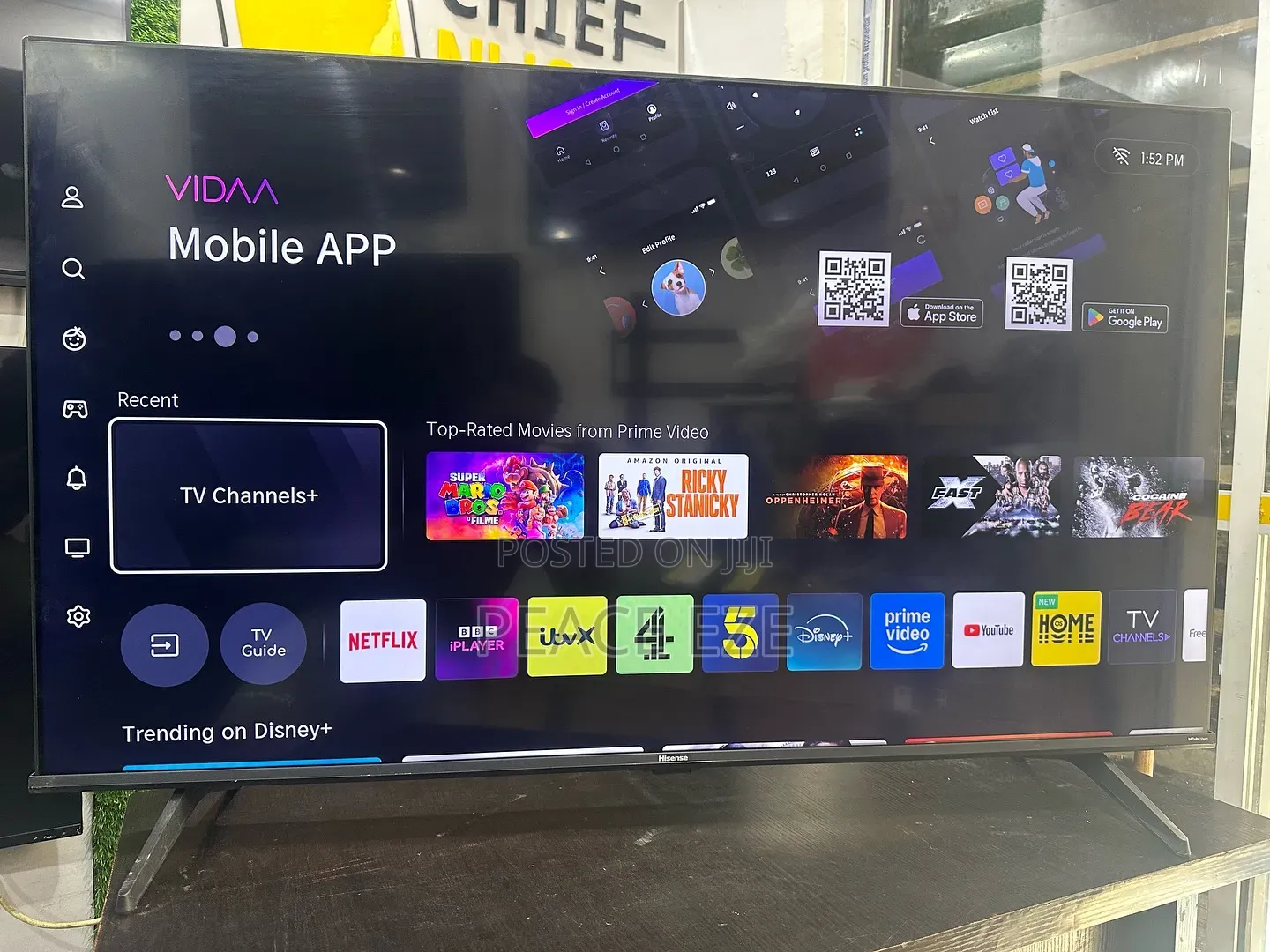50" Hisense Qled A5 Display Smart TV