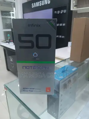 New Infinix Note 50 Pro 256 GB Black