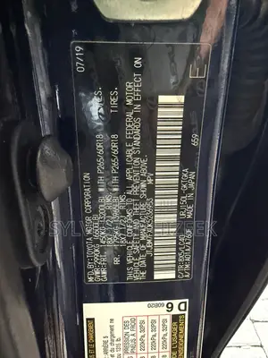 Lexus GX 2019 Black