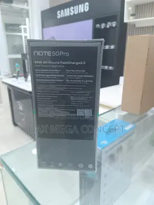 New Infinix Note 50 Pro 256 GB Black