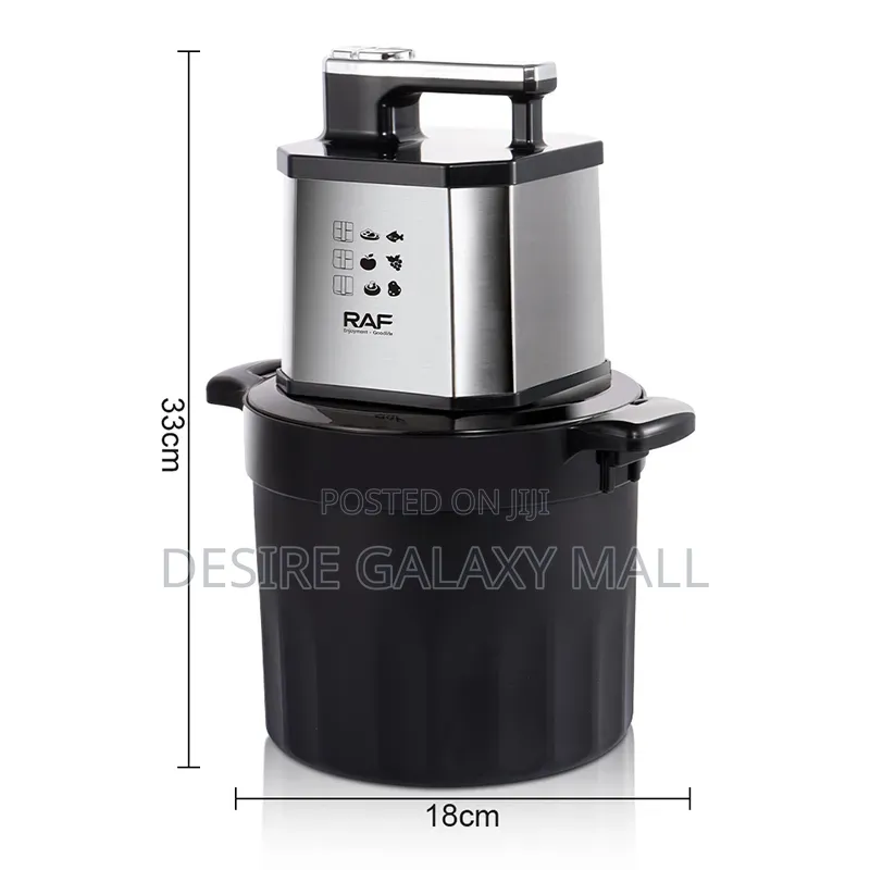 XVIP HIGH QUALITY RAF 6L Multi-Purpose Food Processor Yam Pounder