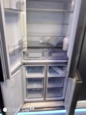 LG Side-by-Side Refrigerator 550L Silver Colour