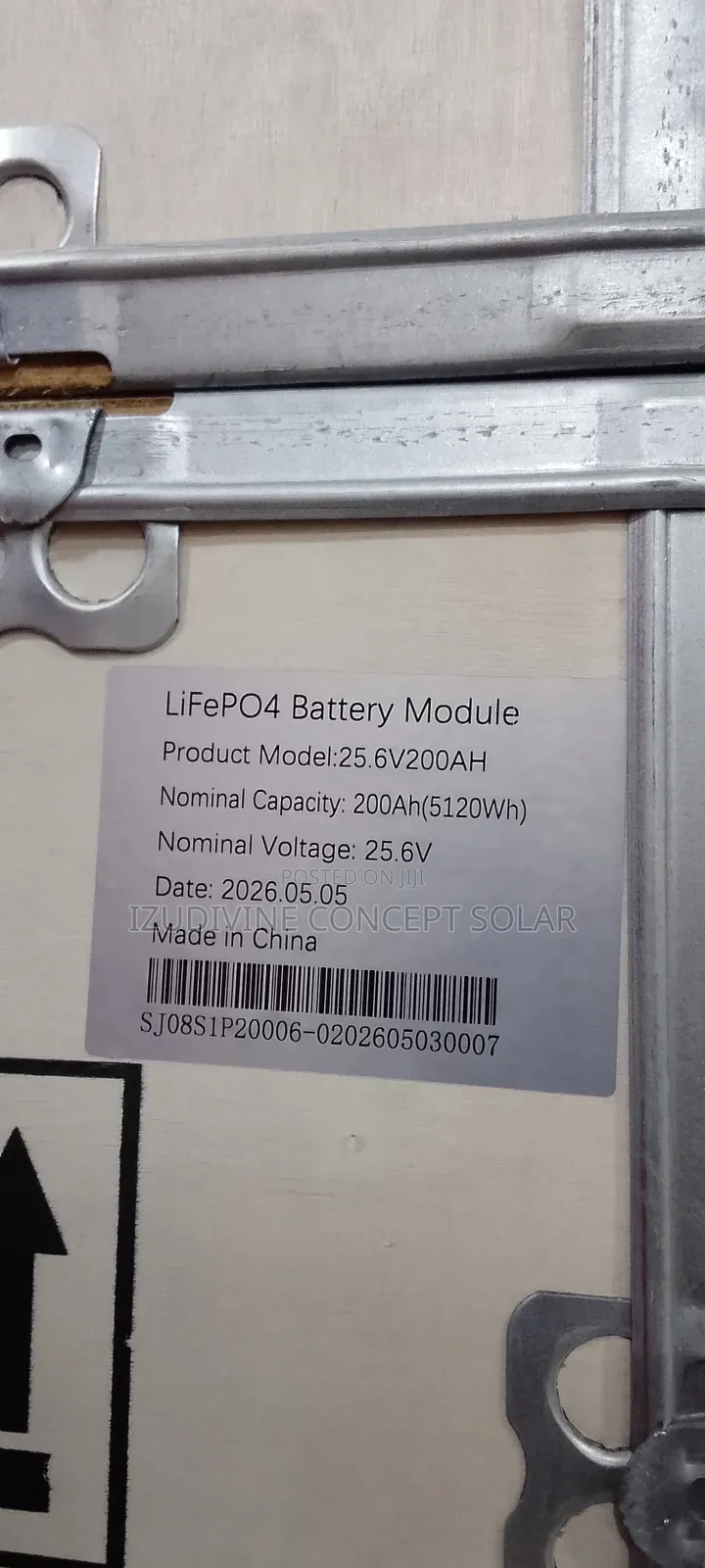 5kwh 25.6v SMS Lithium Battery