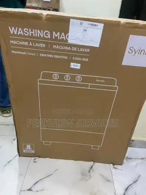 Syinix Wash and Spin 8.5kg Washing Machie