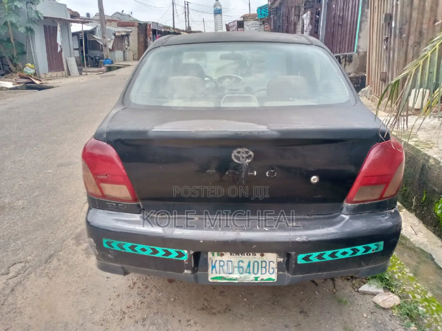 Toyota Echo 2002 Black