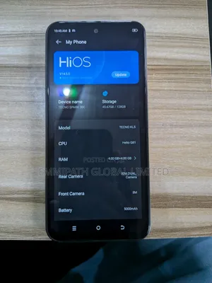 Tecno Spark 30C 128 GB Black