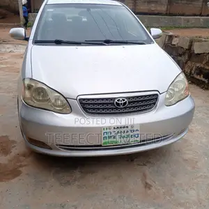 Toyota Corolla S 2007 Silver