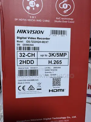 Hikvision iDS-7232HQHI-M2/XT 32 Channel DVR /5mp