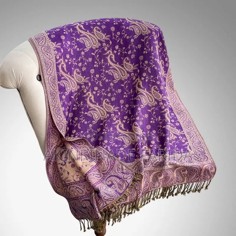 Quality Damask Pashmina Scarf