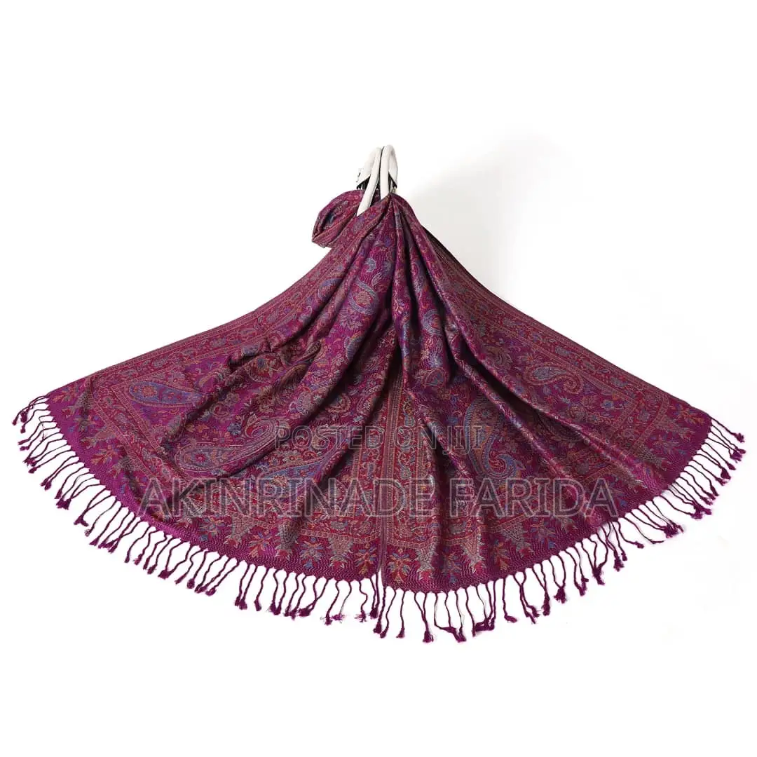 Quality Damask Pashmina Scarf