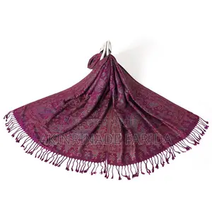 Quality Damask Pashmina Scarf