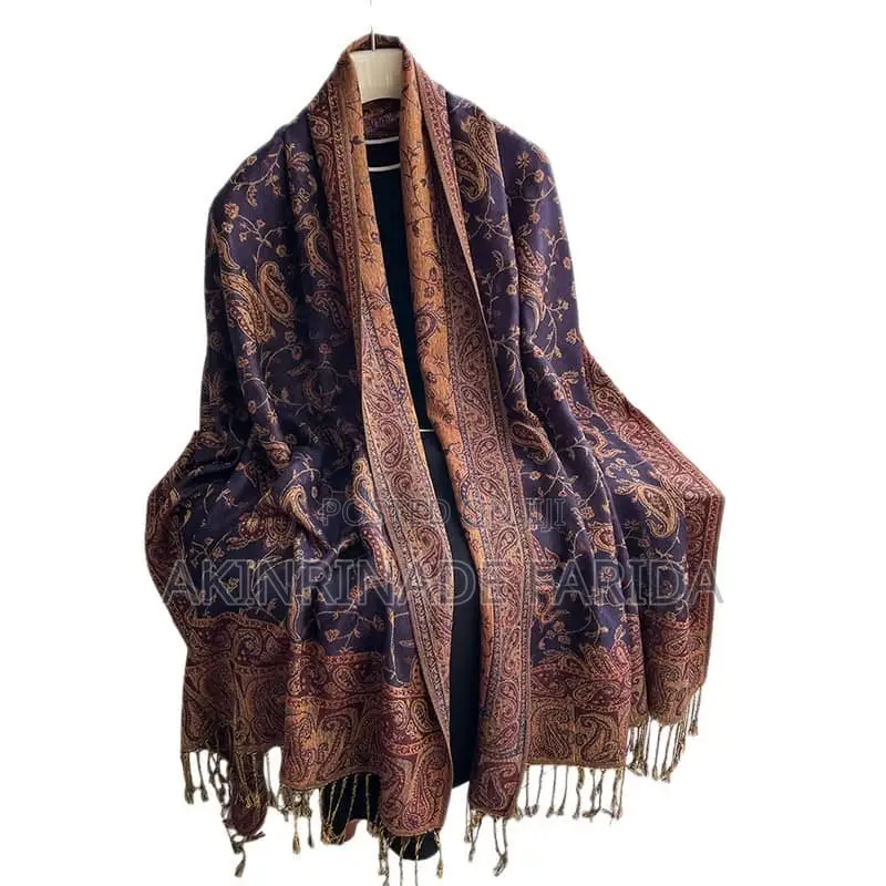 Quality Damask Pashmina Scarf