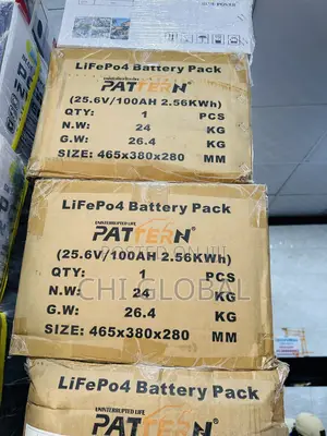 Pattern 2.56kwh 24v Lithium Battery