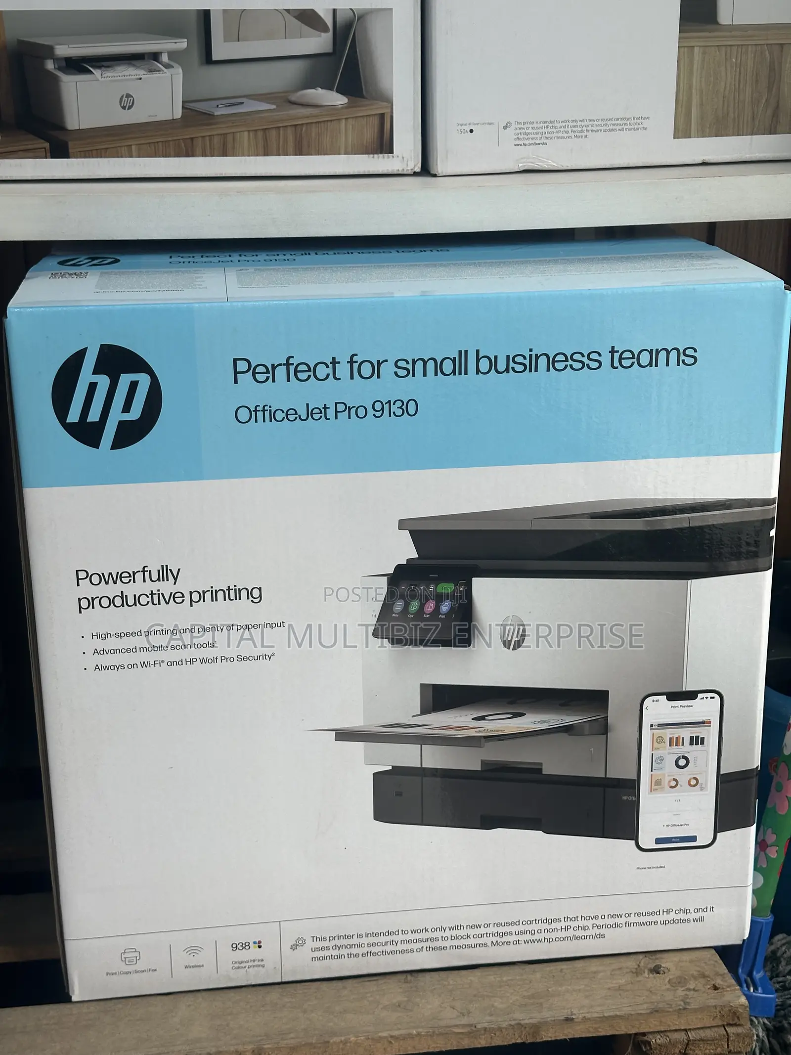 HP Officejet Pro 9130 All in One Printer