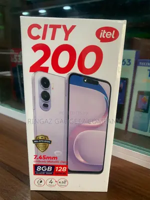 New Itel City 200 128 GB Gray