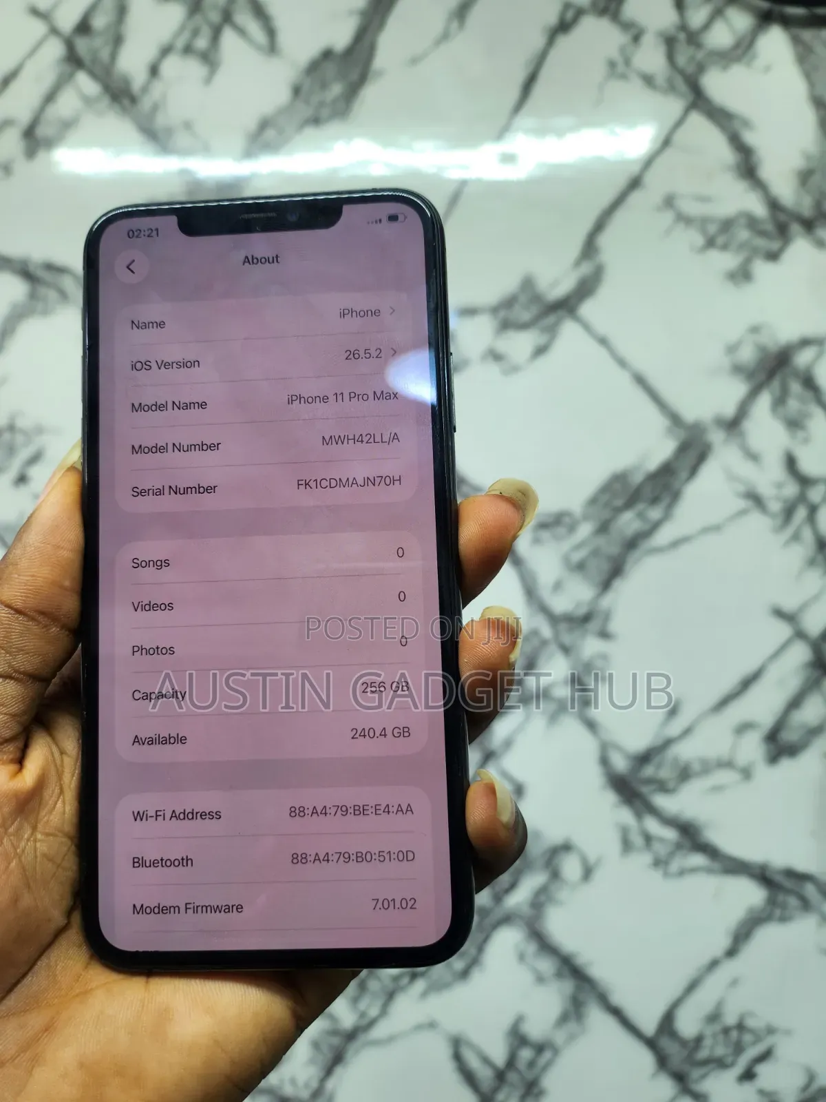 Apple iPhone 11 Pro Max 256 GB Black
