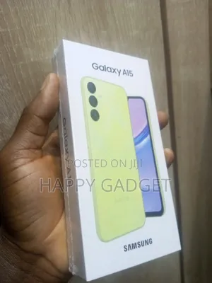New Samsung Galaxy A15 128 GB Yellow