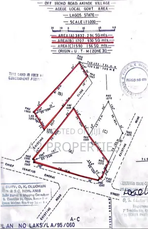 3832 SQM Dry Land for Sale