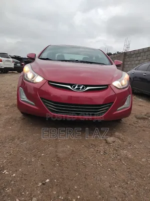 Hyundai Elantra 2014 Red