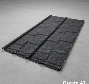 Shingle Design Stone Coated Tiles