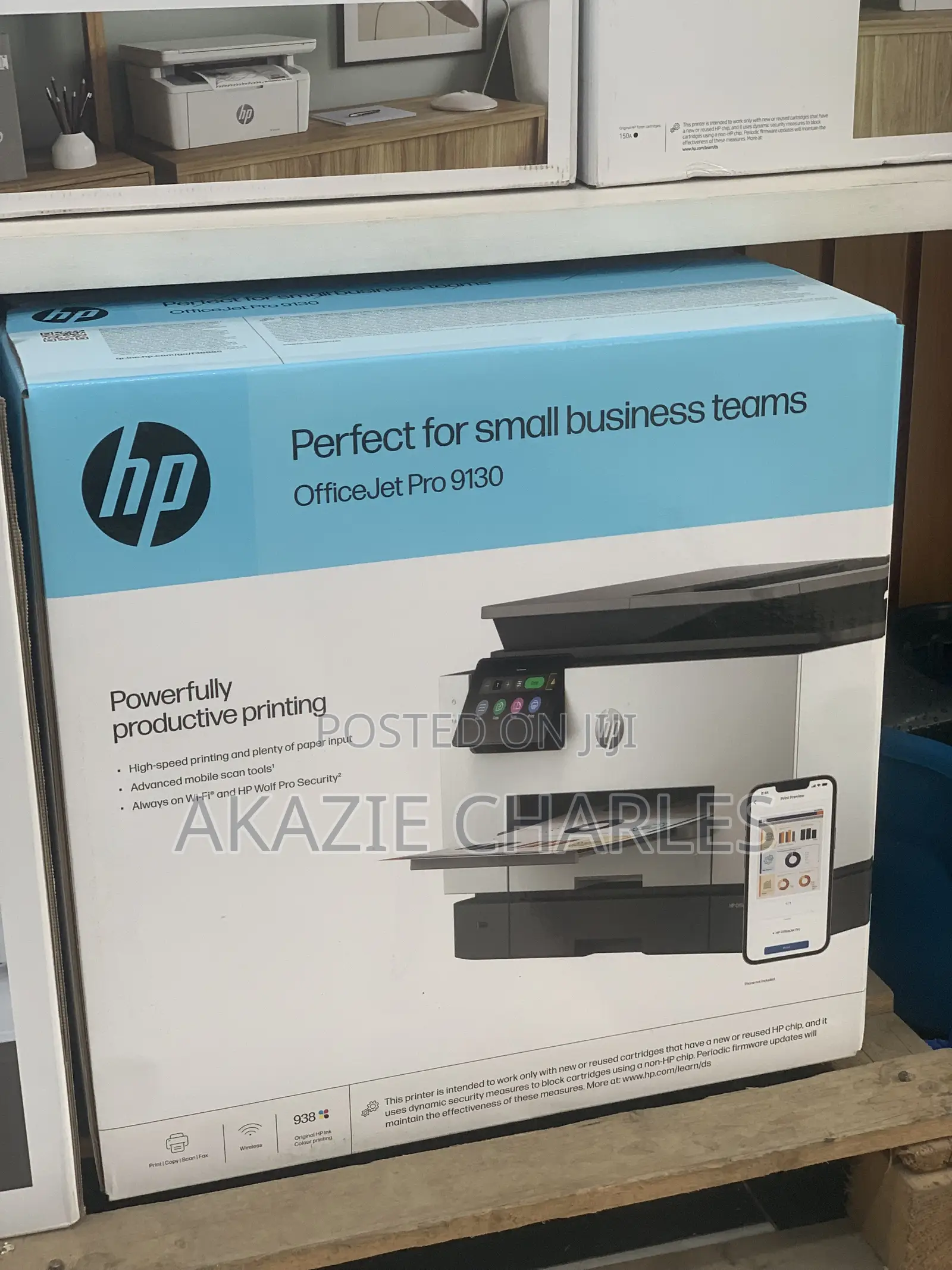 HP Officejet Pro 9130 All in One Printer
