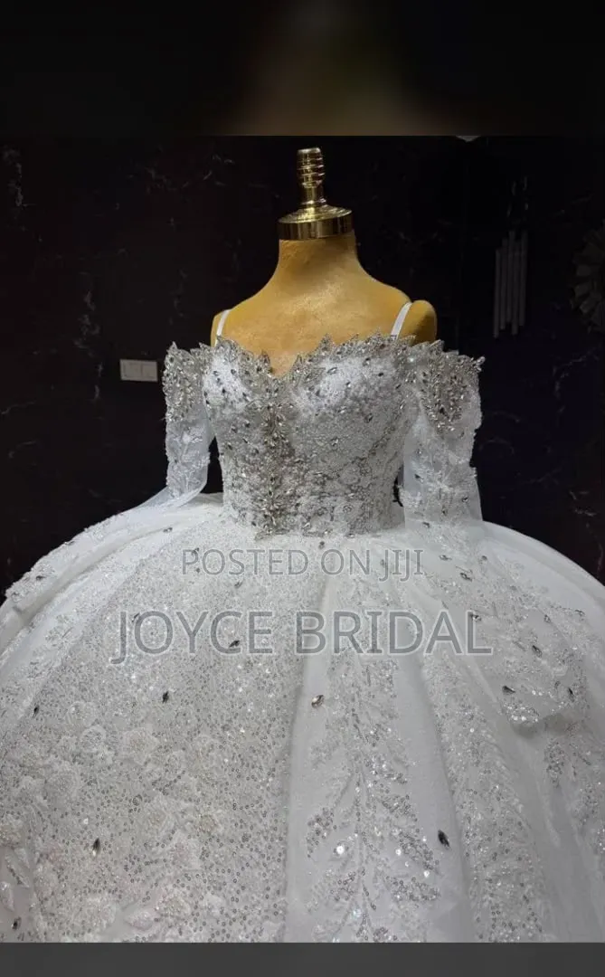 Wedding Gown for Writing Available as Seen