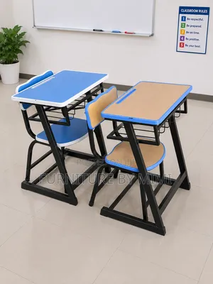 Premium Adjustable School Desk and Chair Set - Brand New