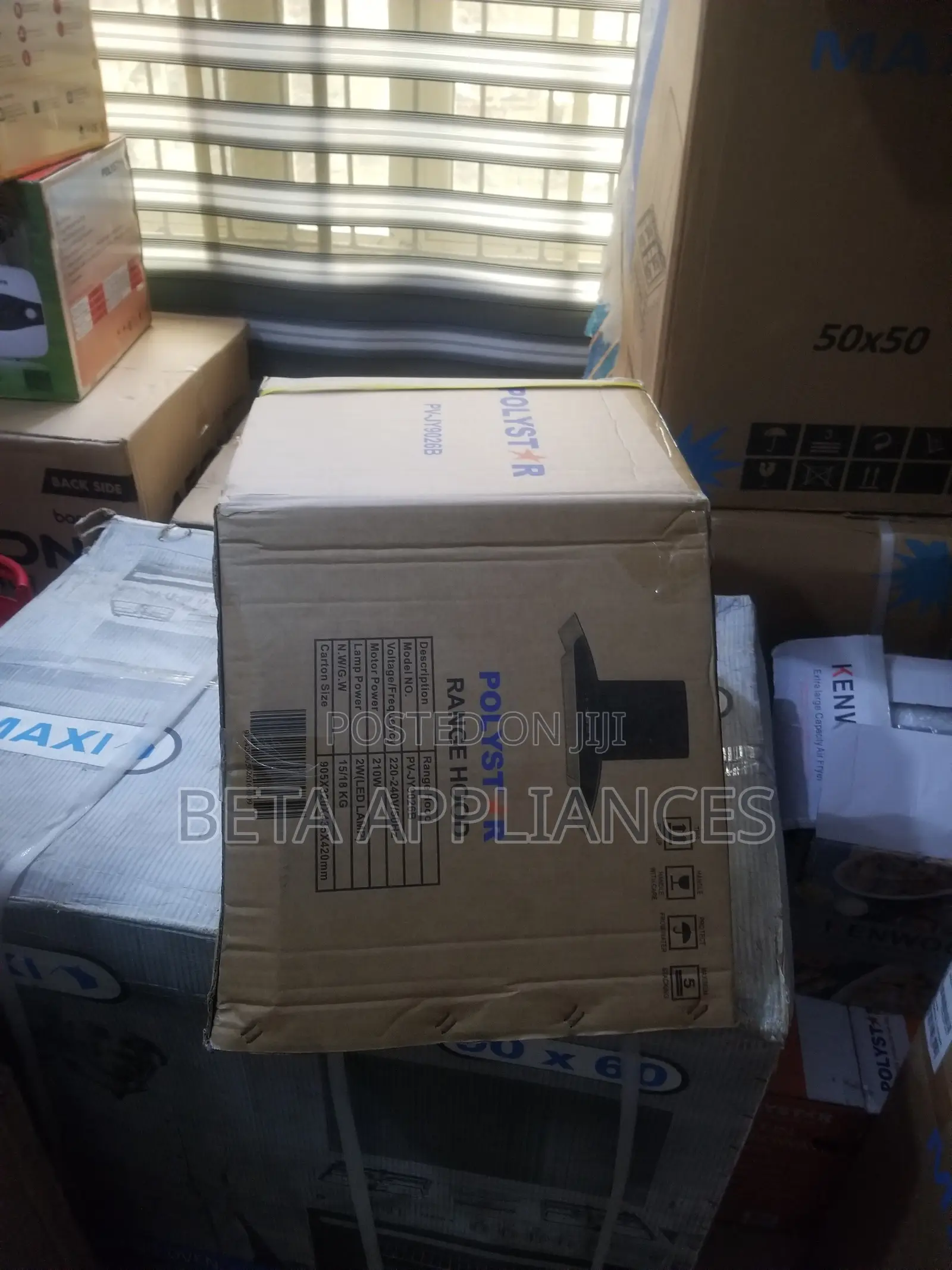 Polystar 90cm Touch Control Cooker Hood