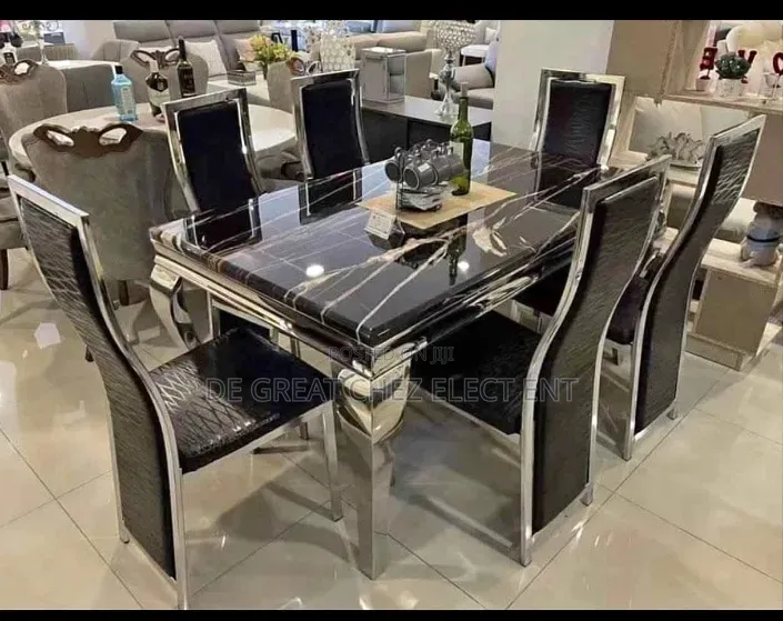 Dining Table With Six Chairs