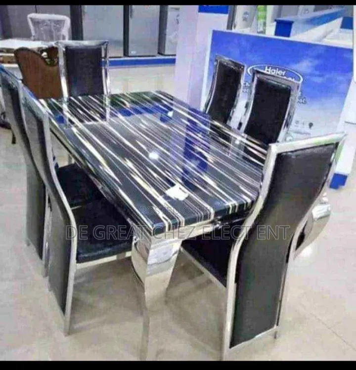 Dining Table With Six Chairs
